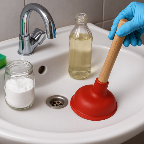 Doğal Lavabo Açıcı: Tıkanan Mutfak Lavabosu Nasıl Açılır? Kimyasalsız 5 Doğal Yöntem