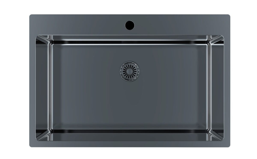 Yeni Set R 15 Bataryalı 50.5 x 50 cm – Eviye + Batarya + Sifon + Kesme Tahtası + Süzgeç