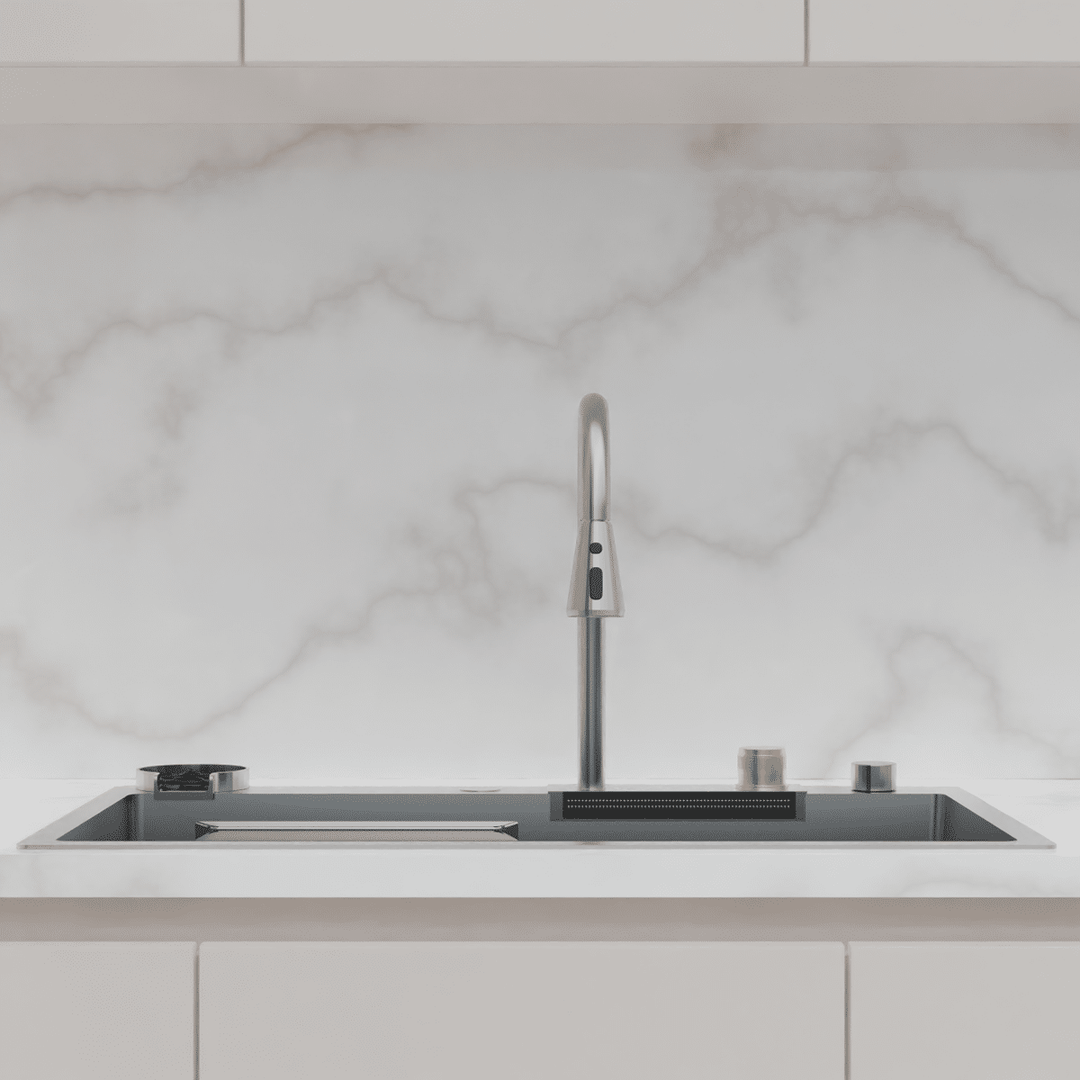 Şelale Tasarımlı Akıllı Eviye As 3541 75×45 CM İnox